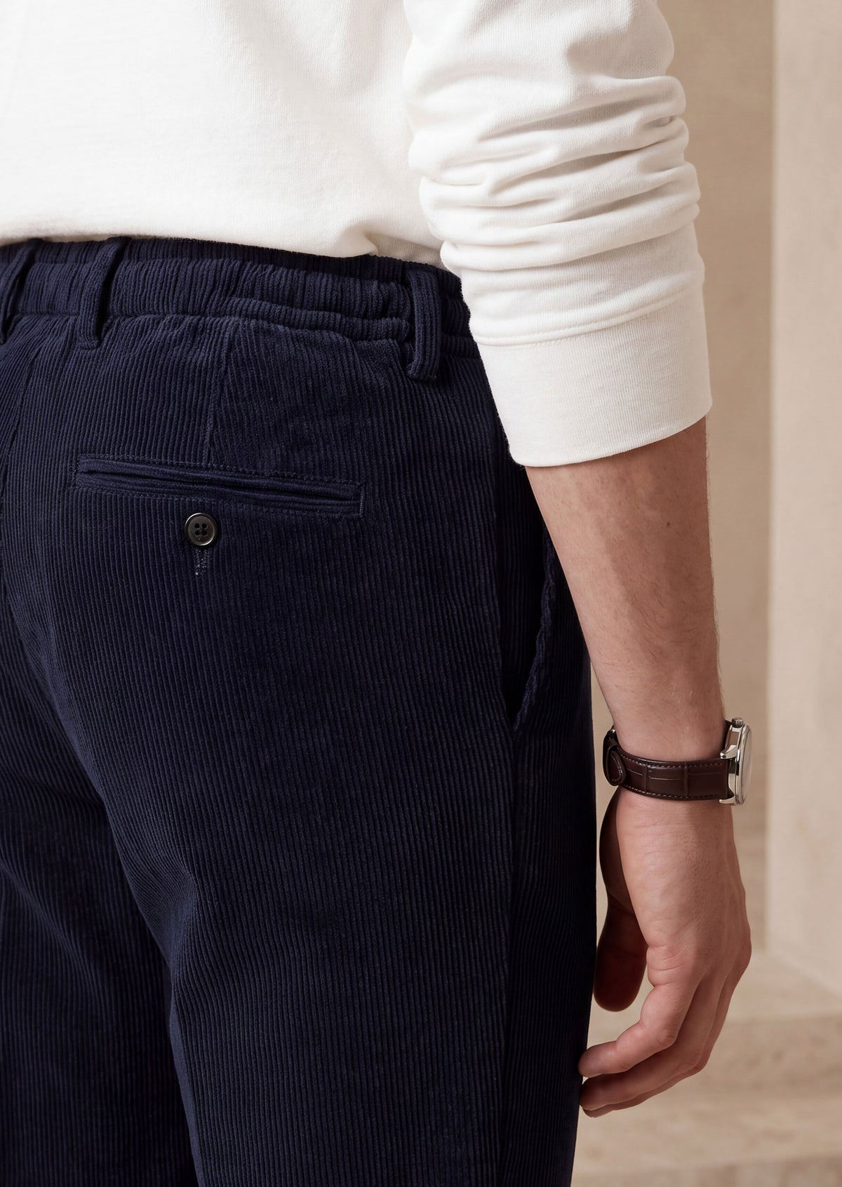 Navy Chino & Casual Pant