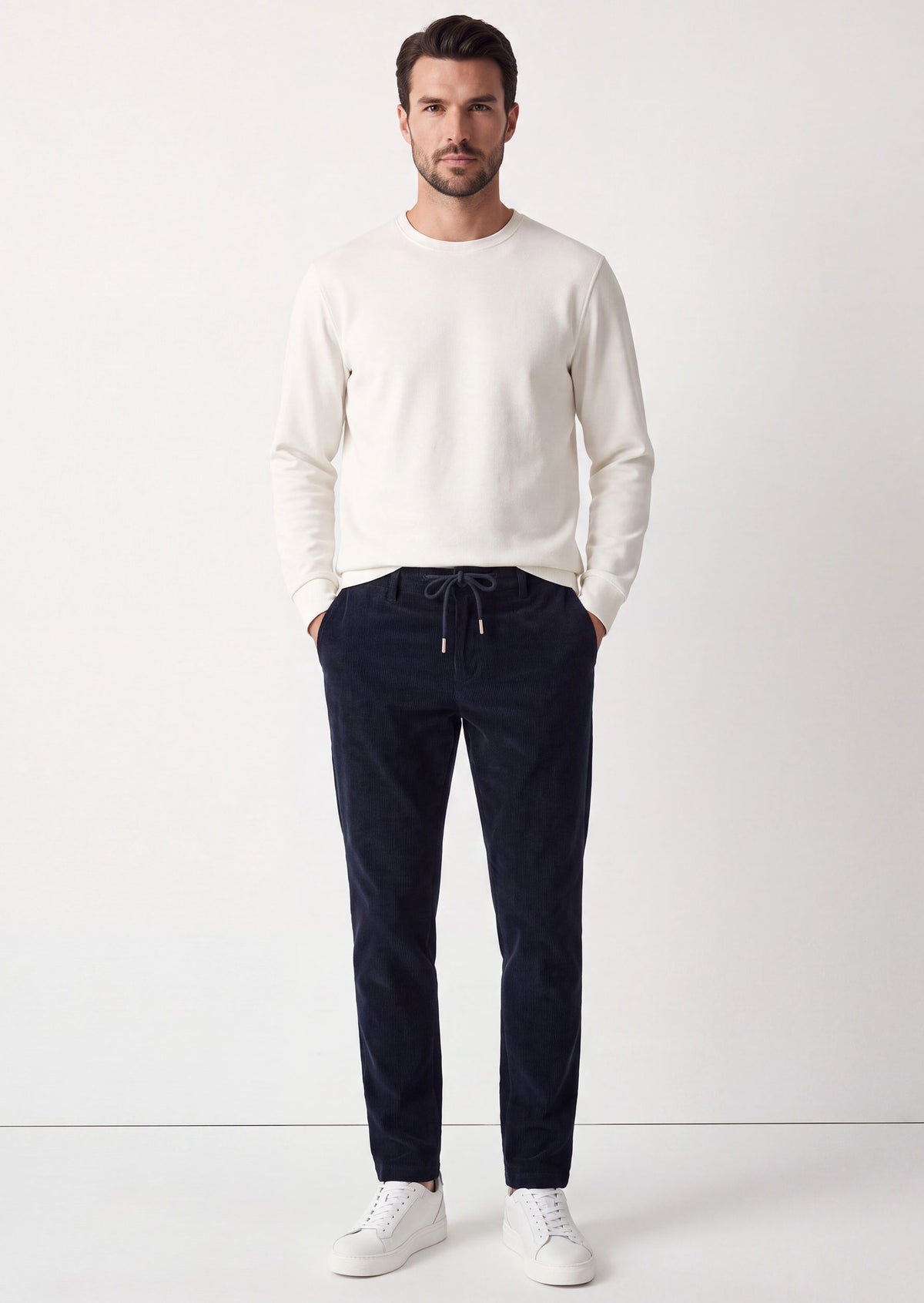 Navy Chino & Casual Pant
