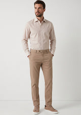 Beige Plain Shirt