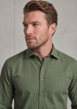 Green Plain Shirt