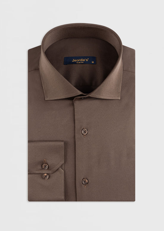 Brown Plain Shirt