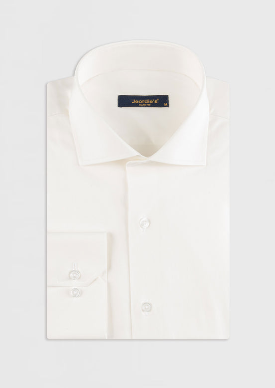 Cream Plain Shirt
