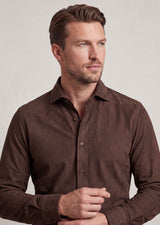 Brown Plain Shirt