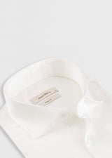 Cream Plain Shirt