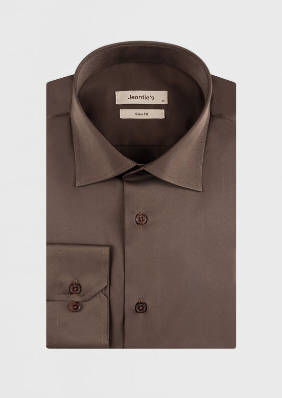 Brown Plain Shirt