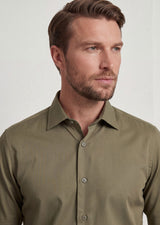 Khaki Plain Shirt