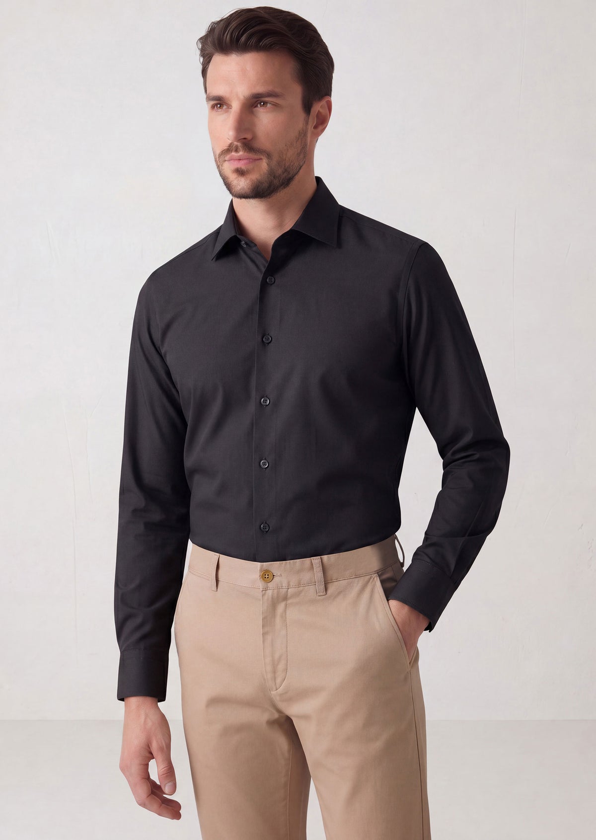 Black Long Sleeve Shirt