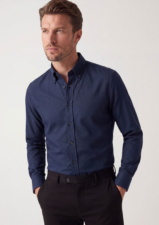 Navy Long Sleeve Shirt