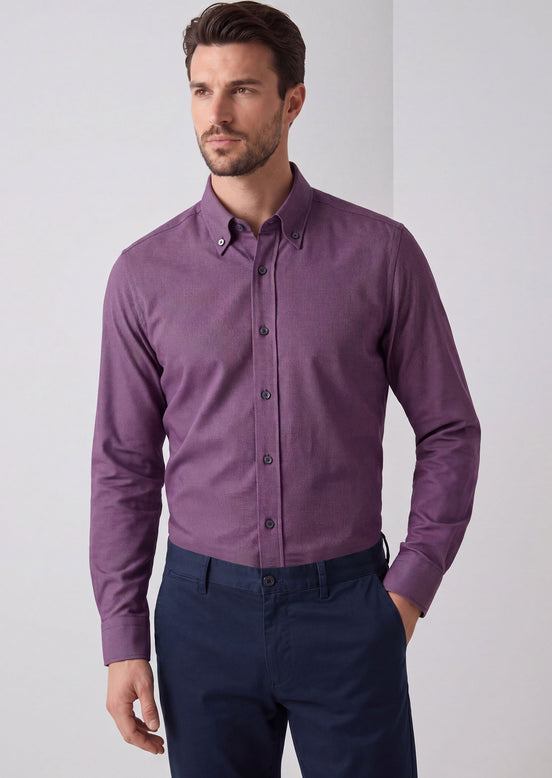Purple Long Sleeve Shirt