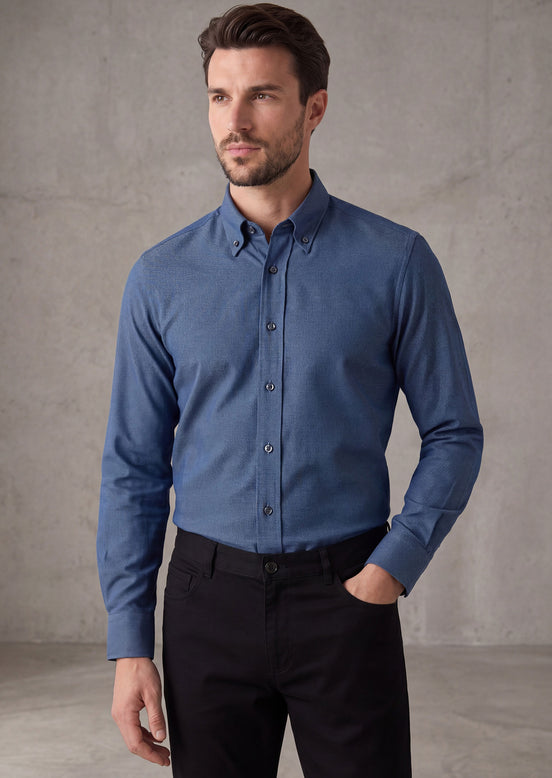 Indigo Long Sleeve Shirt