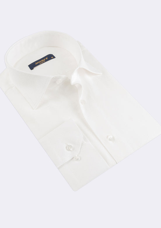 Cream Long Sleeve Shirt