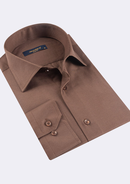 Brown Long Sleeve Shirt