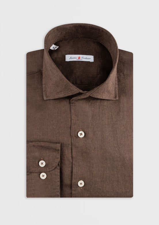 Brown Long Sleeve Shirt
