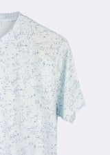 Light Blue Crew Neck T-shirt