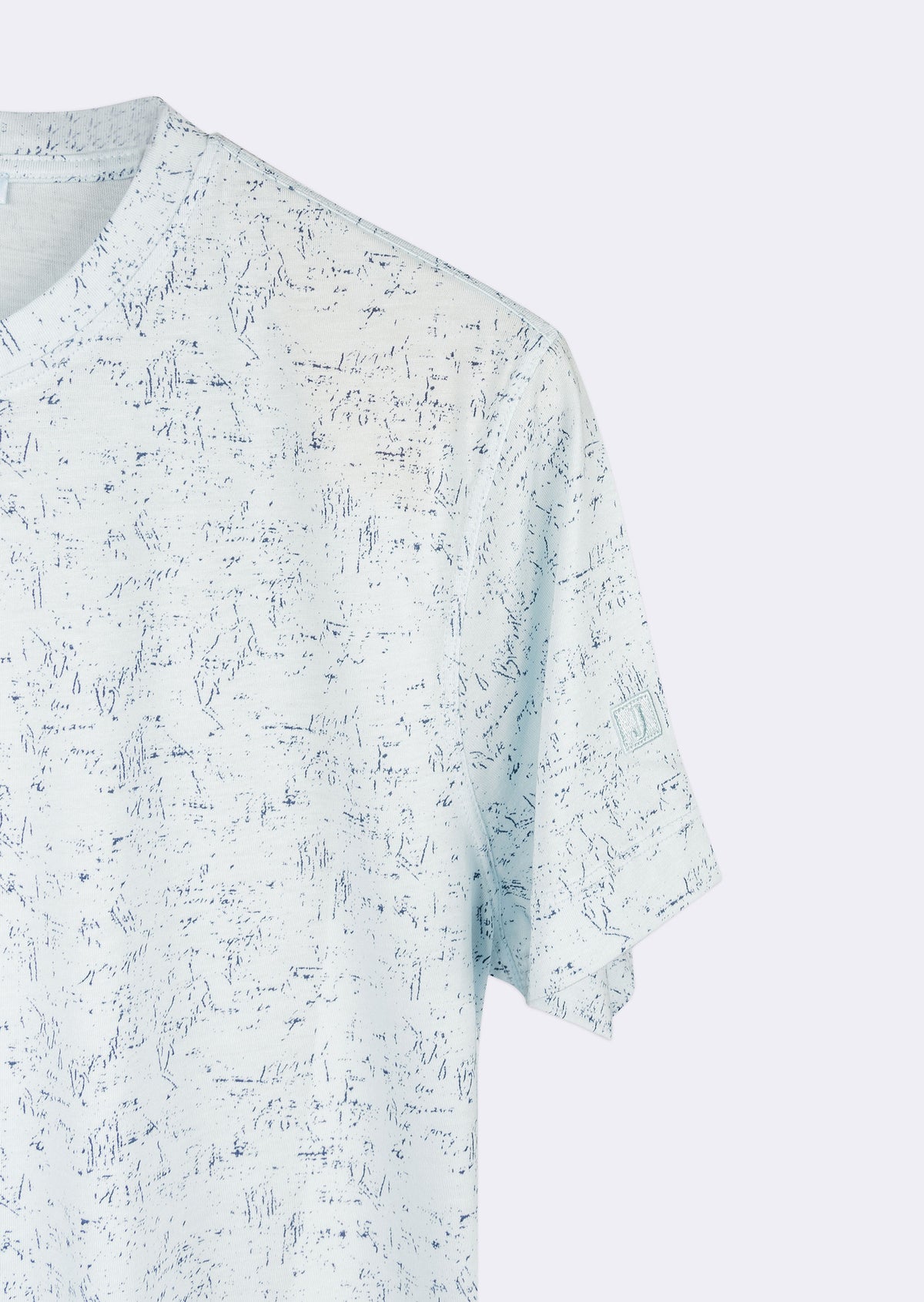Light Blue Crew Neck T-shirt