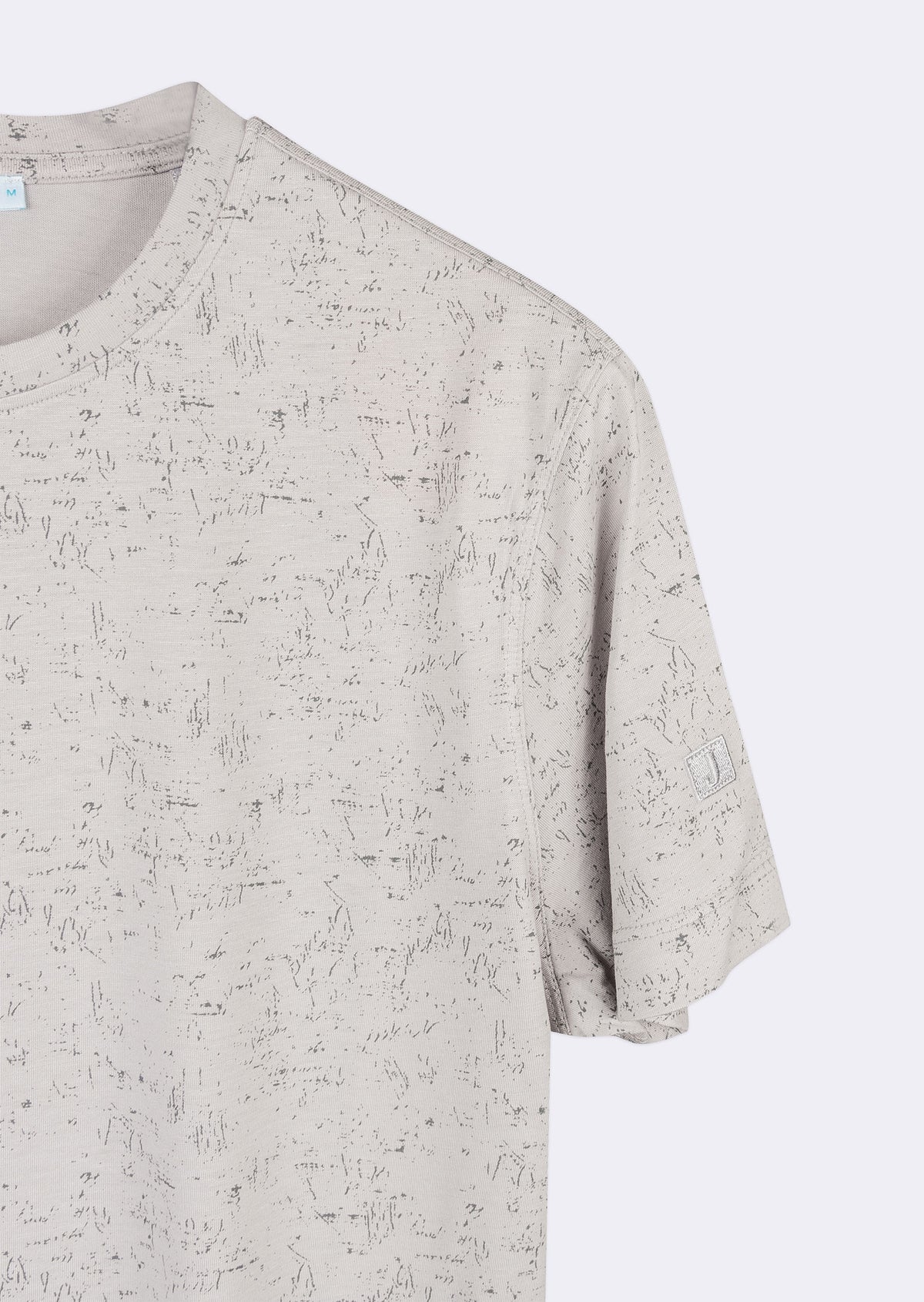 Ice Grey Crew Neck T-shirt