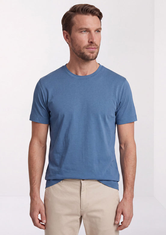 Indigo Crew Neck T-shirt