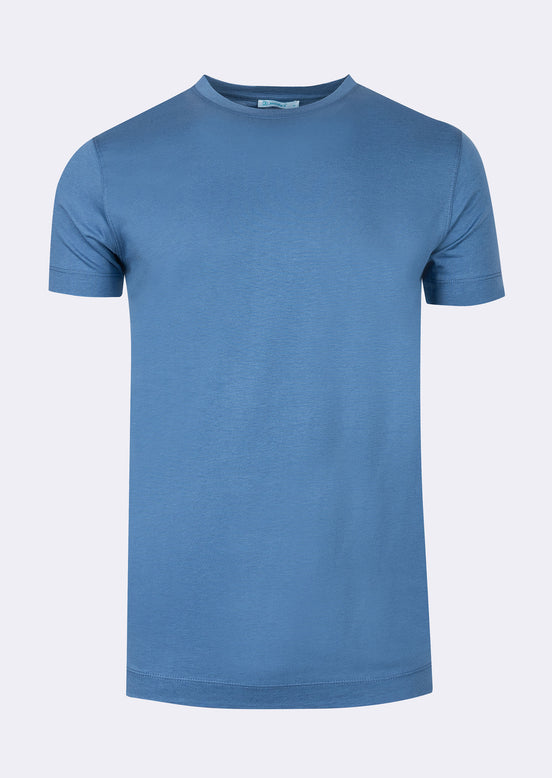 Indigo Crew Neck T-shirt