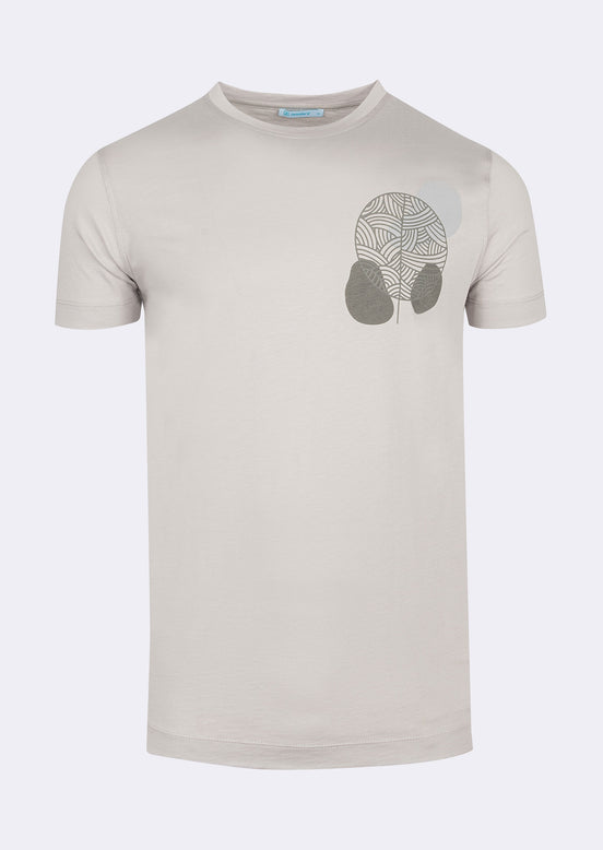Ice Grey Crew Neck T-shirt