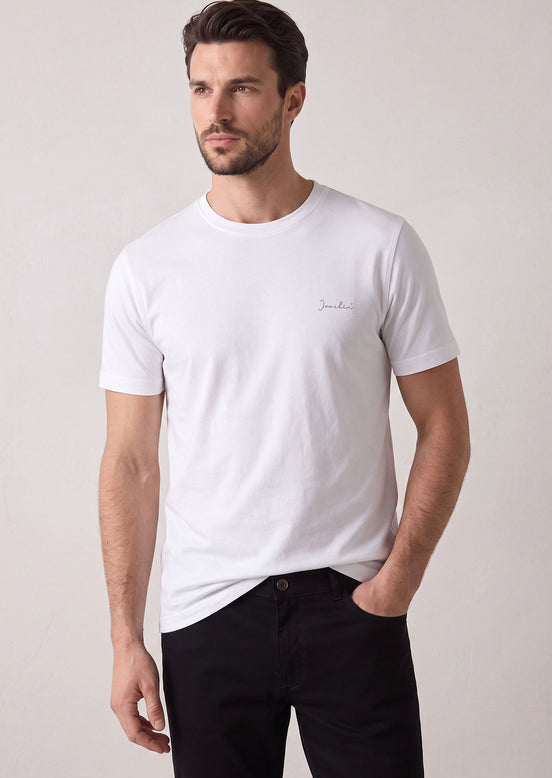White Crew Neck T-shirt