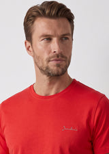 Red Crew Neck T-shirt