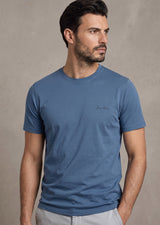 Indigo Crew Neck T-shirt