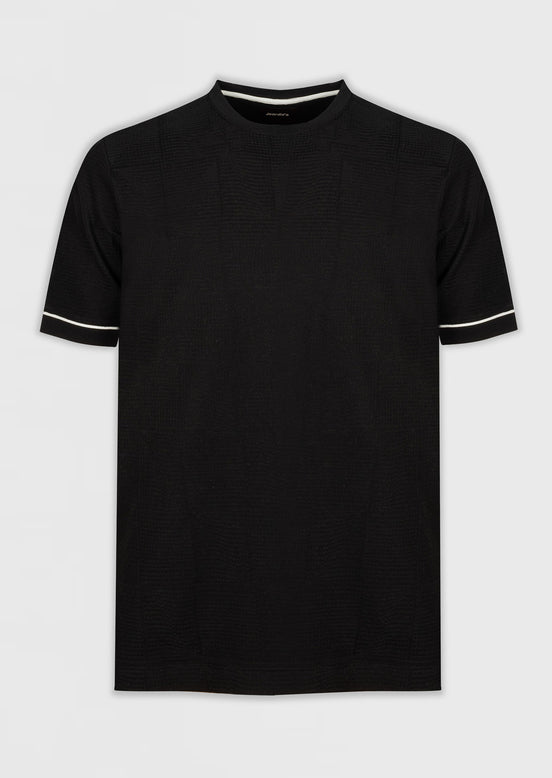 Black Crew Neck T-shirt