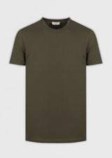 Khaki Crew Neck T-shirt