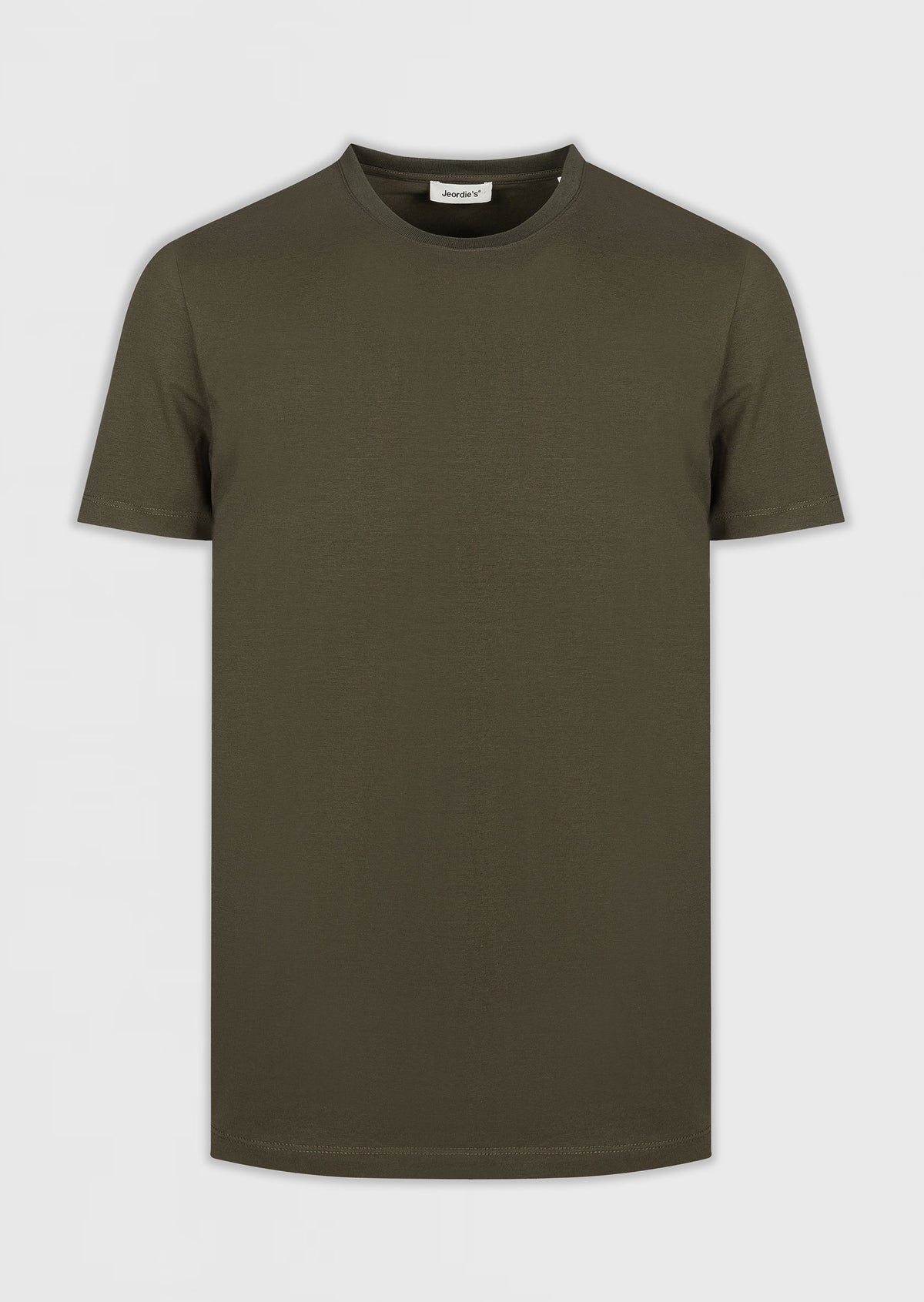 Khaki Crew Neck T-shirt