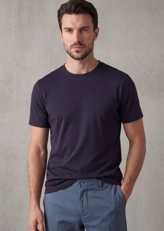 Navy Crew Neck T-shirt