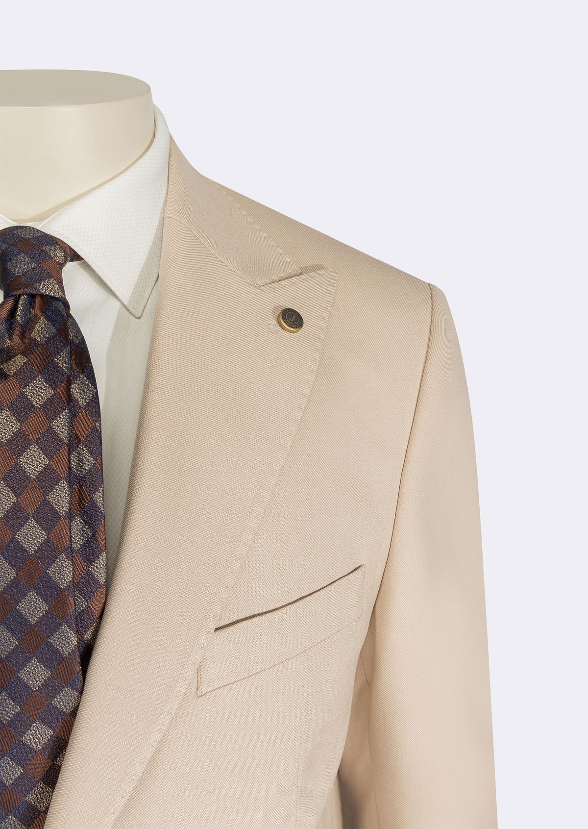 Beige Suit