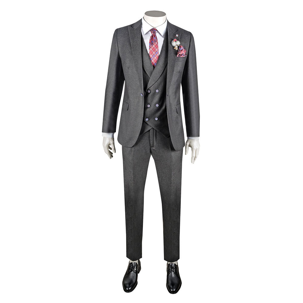 Black Three-Piece Suit