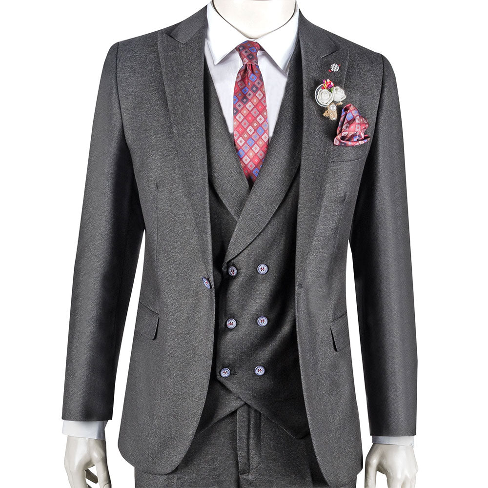 Black Three-Piece Suit