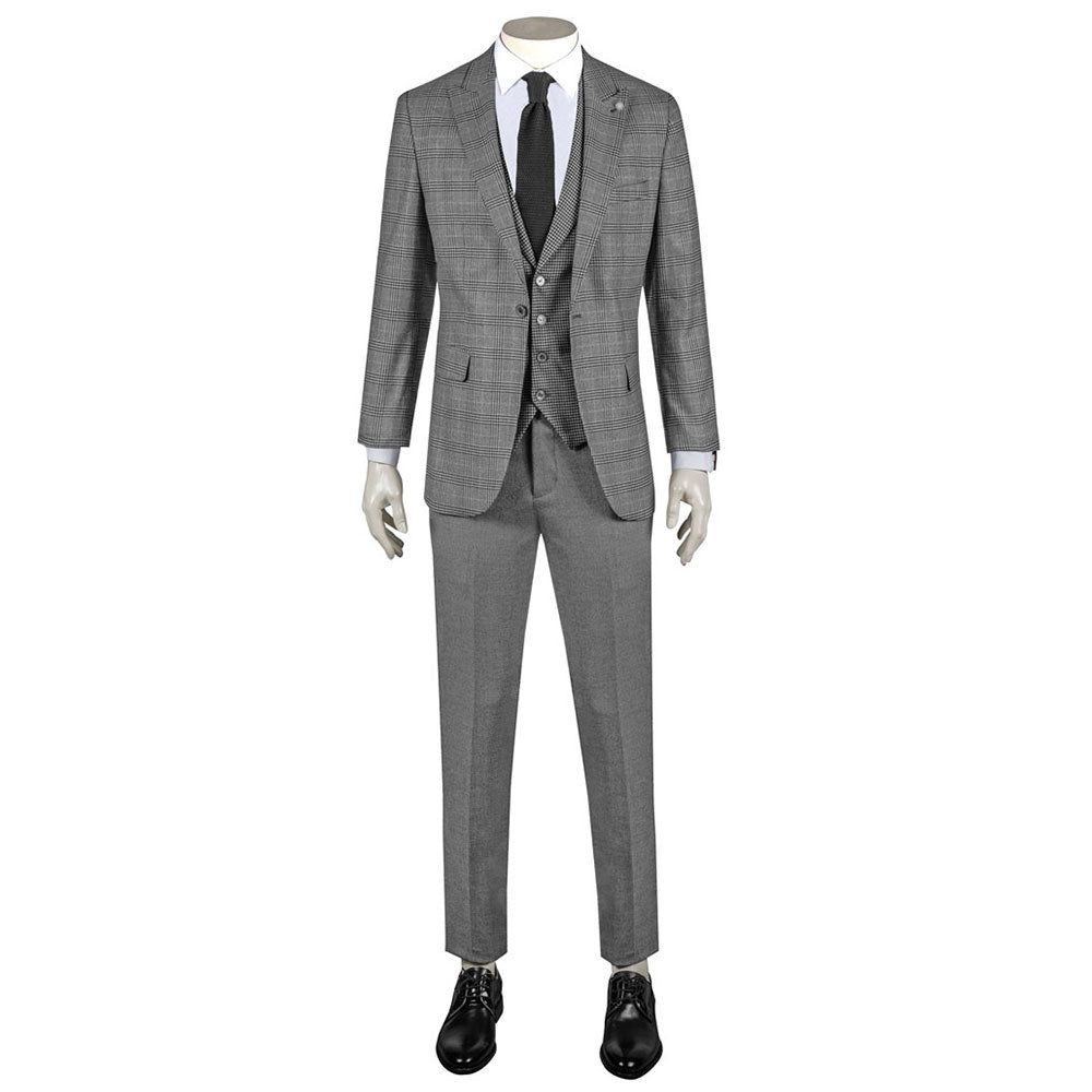 Black Three-Piece Suit