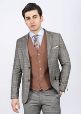 Black Three-Piece Suit