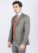 Black Three-Piece Suit