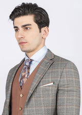 Black Three-Piece Suit