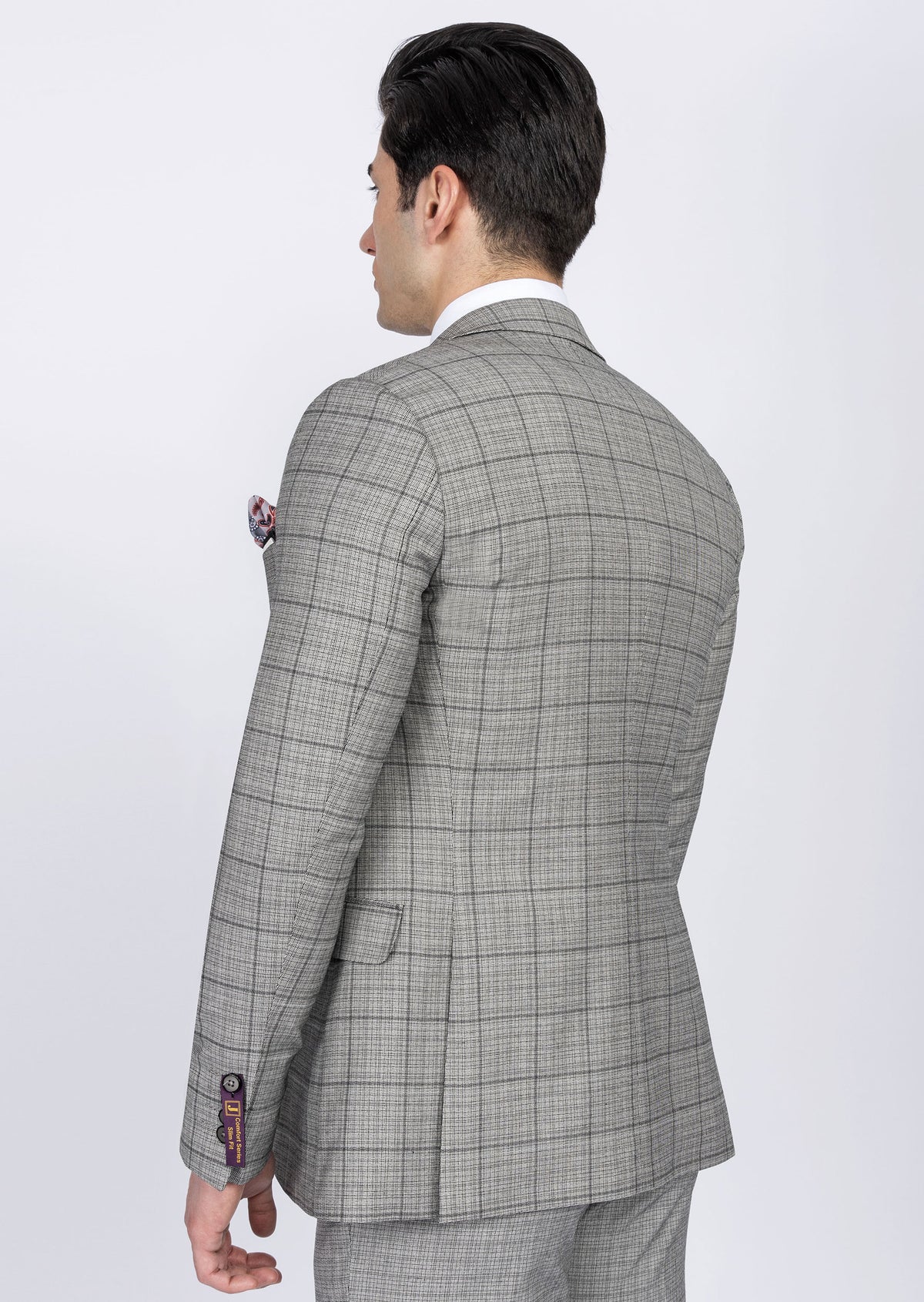 Grey Three-Piece Suit