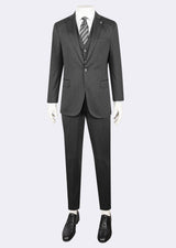 Black Three-Piece Suit
