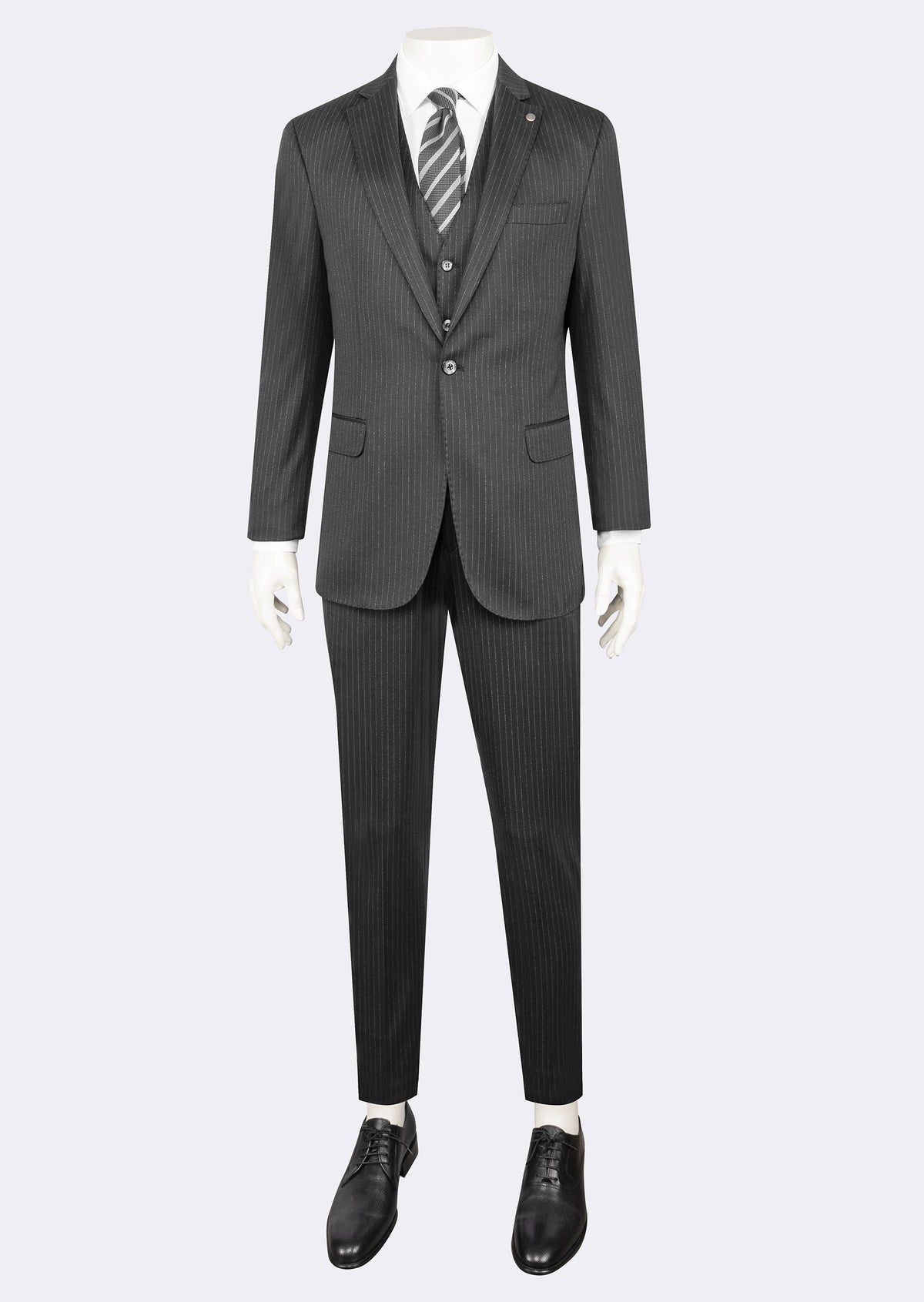 Black Three-Piece Suit