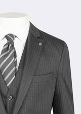Black Three-Piece Suit