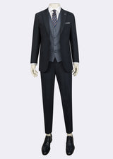 Navy Three-Piece Suit
