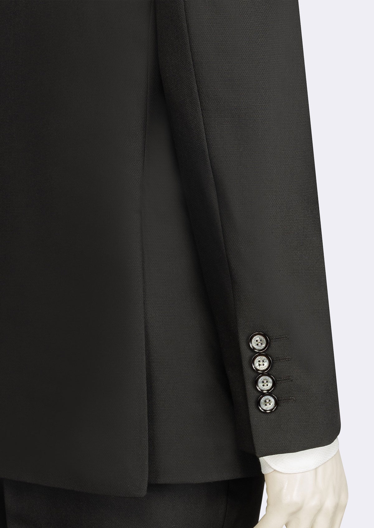 Black Three-Piece Suit