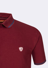 Burgundy Polo T-Shirt
