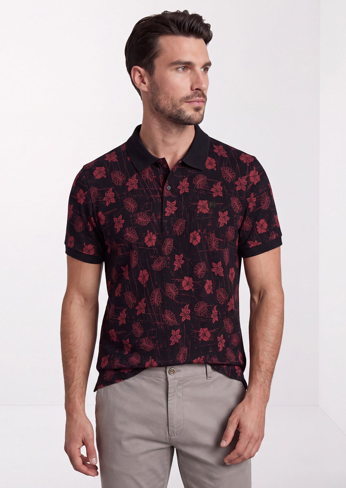Black Polo T-Shirt