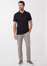 Black Polo T-Shirt