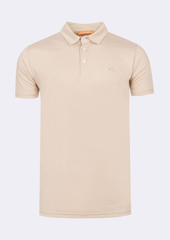 Beige Polo T-Shirt