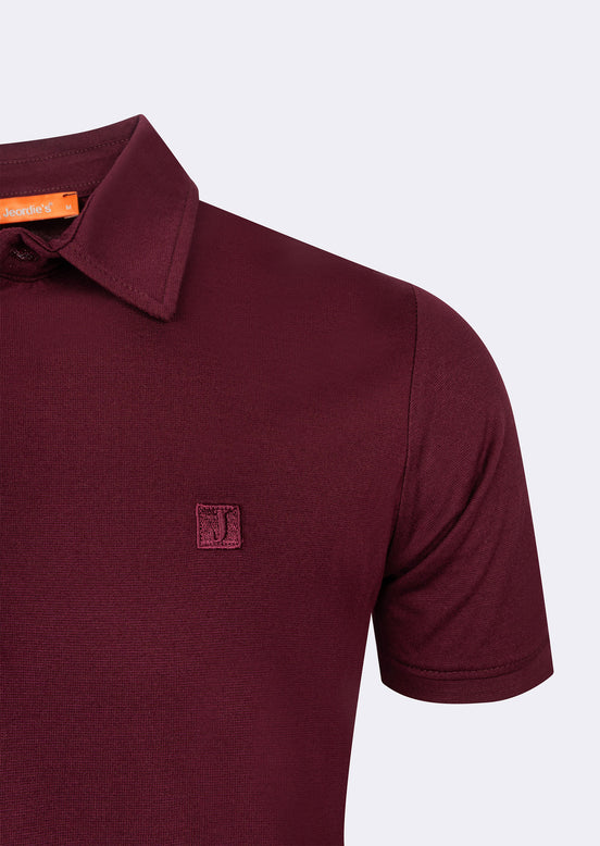 Burgundy Polo T-Shirt