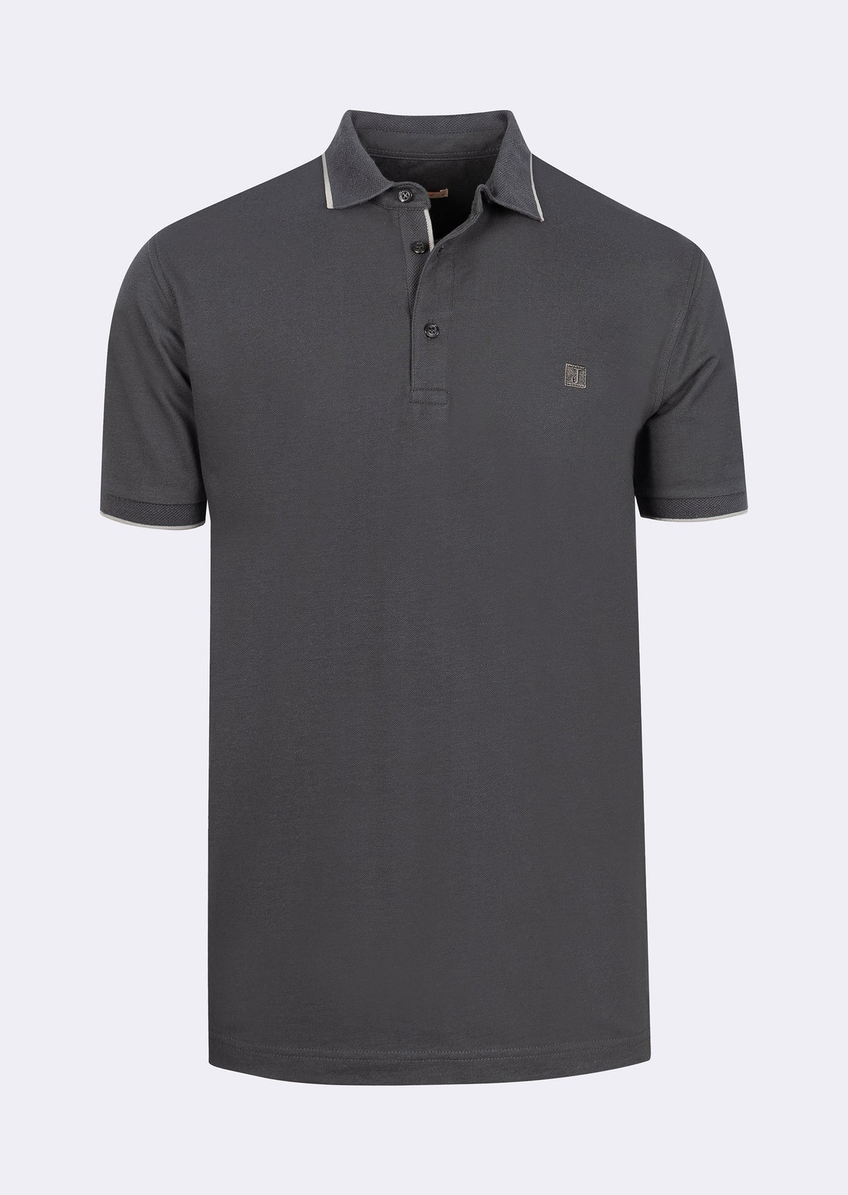 Charcoal Polo T-Shirt