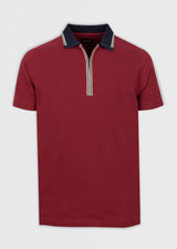 Burgundy Polo T-Shirt